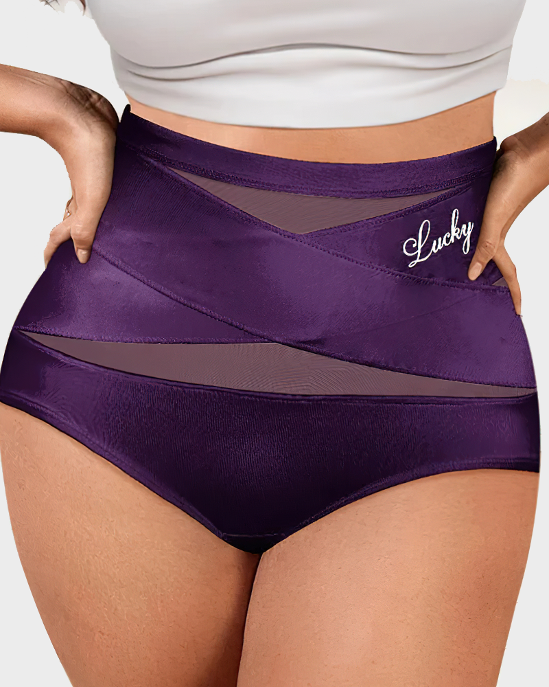 🌸LAST DAY 50% OFF🌸High-Waist Tummy Control Seamless Shaping Lucky Panties