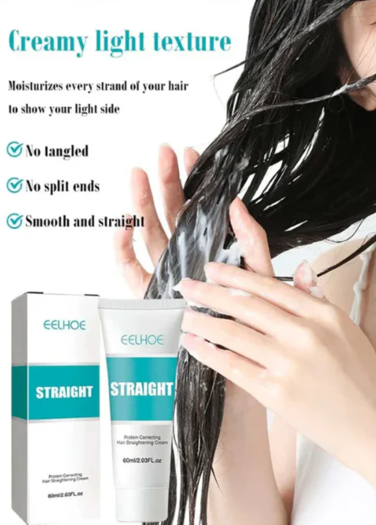 ✨LAST DAY SALE 50% OFF✨ Silk & Keratin Hair Straightening Cream