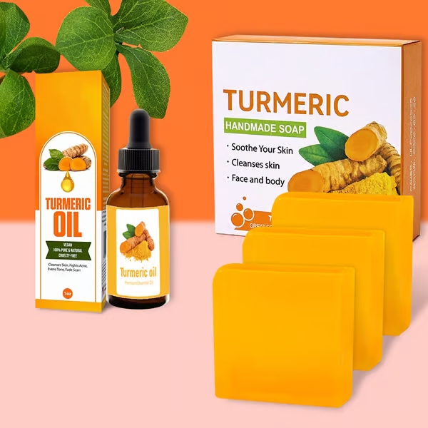 🔥Last Day🌿Turmeric & Kojic Acid Brightening Soap