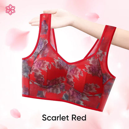 Ice Silk Lace Cooling Comfort Bra