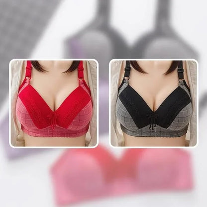 Comfort type no steel ring bra