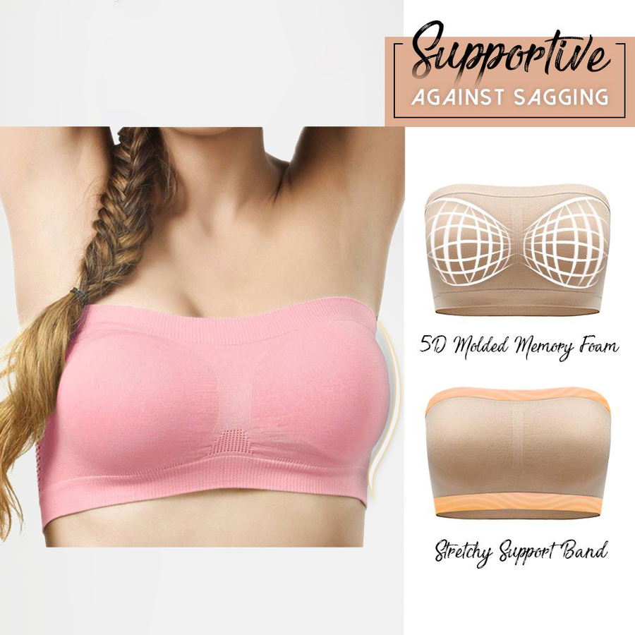 FULL SUPPORT SEAMLESS BANDEAU