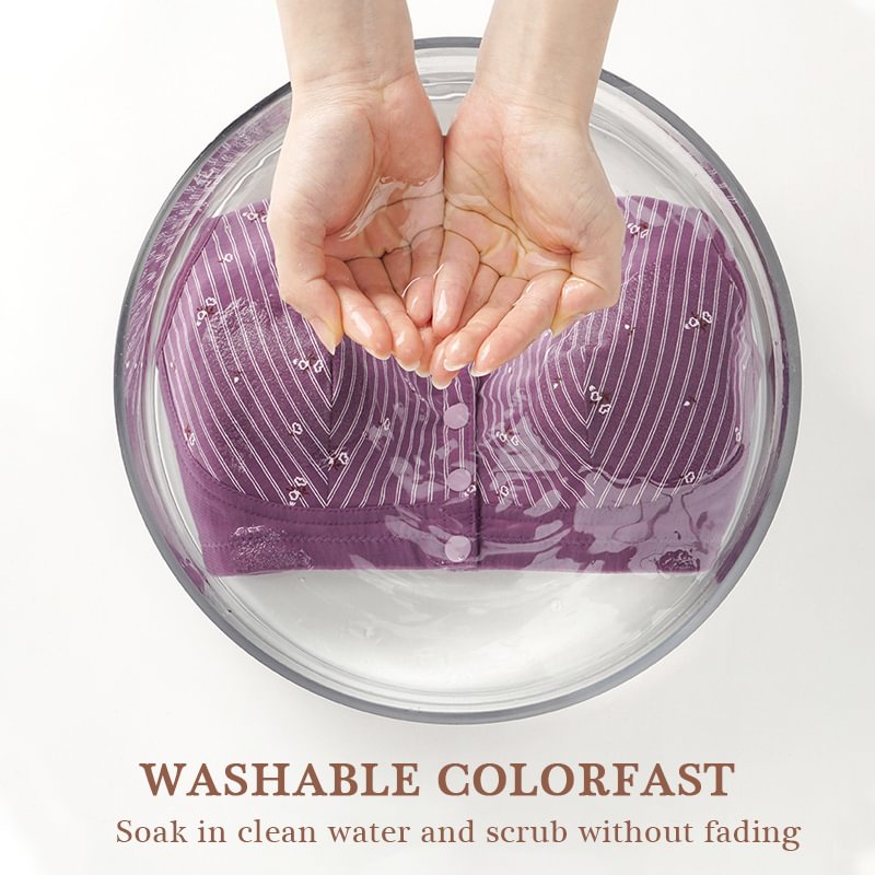 Design for Senior Front Closure Cotton Bra