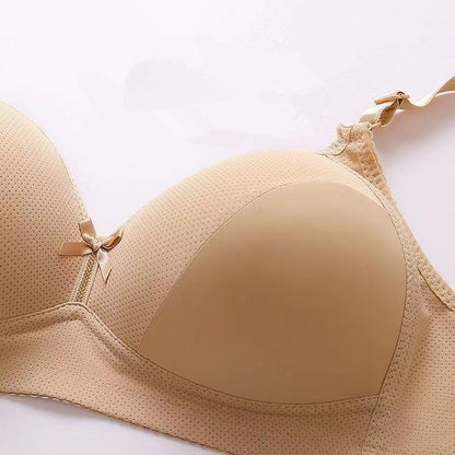 Plus size underwear bra Underwear Wire Free Comfort Soft Thin Breathable