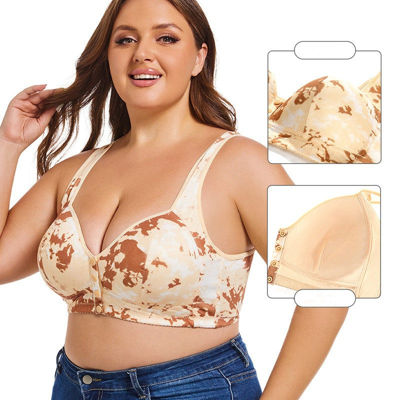 Front button bra