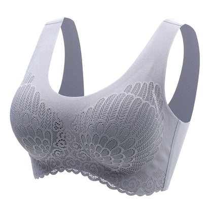 Latex 4.0 Graceful Anti saggy Breathable Lace Bra