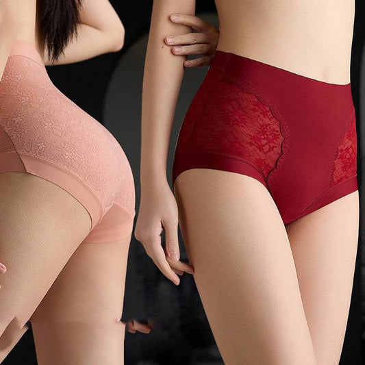 Womens Comfortable Traceless Lace Panties