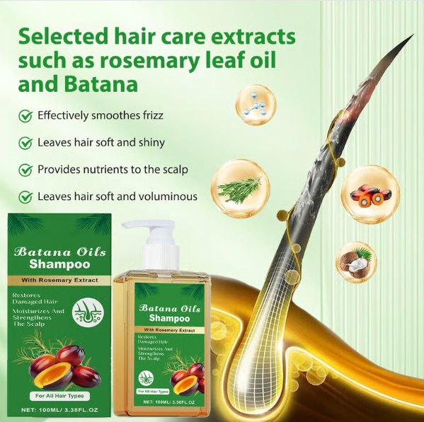 🎉Buy 2 Get 1 Free🎉Batana Oil Shampoo with Rosemary Extract