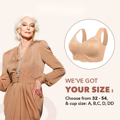 EXTRA LIFT ULTIMATE LIFT STRETCH FULL FIGURE SEAMLESS LACE CUT OUT BRA