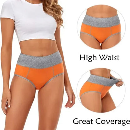 Buy 5 Get 5 Free Cotton Breathable Moisture-absorbing Antibacterial Underwear