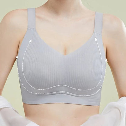 Non marking  skin friendly push up bra without underwire