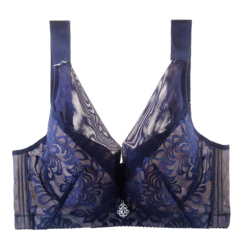LACE BRA PLUS SIZE FULL CUP SHOULDER BAND ADJUSTABLE