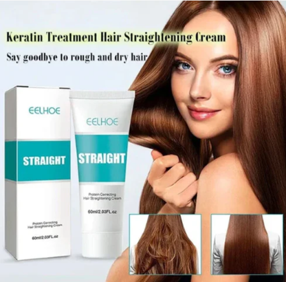 ✨LAST DAY SALE 50% OFF✨ Silk & Keratin Hair Straightening Cream