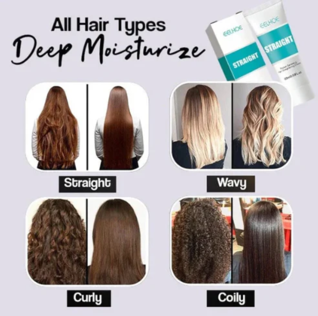 ✨LAST DAY SALE 50% OFF✨ Silk & Keratin Hair Straightening Cream