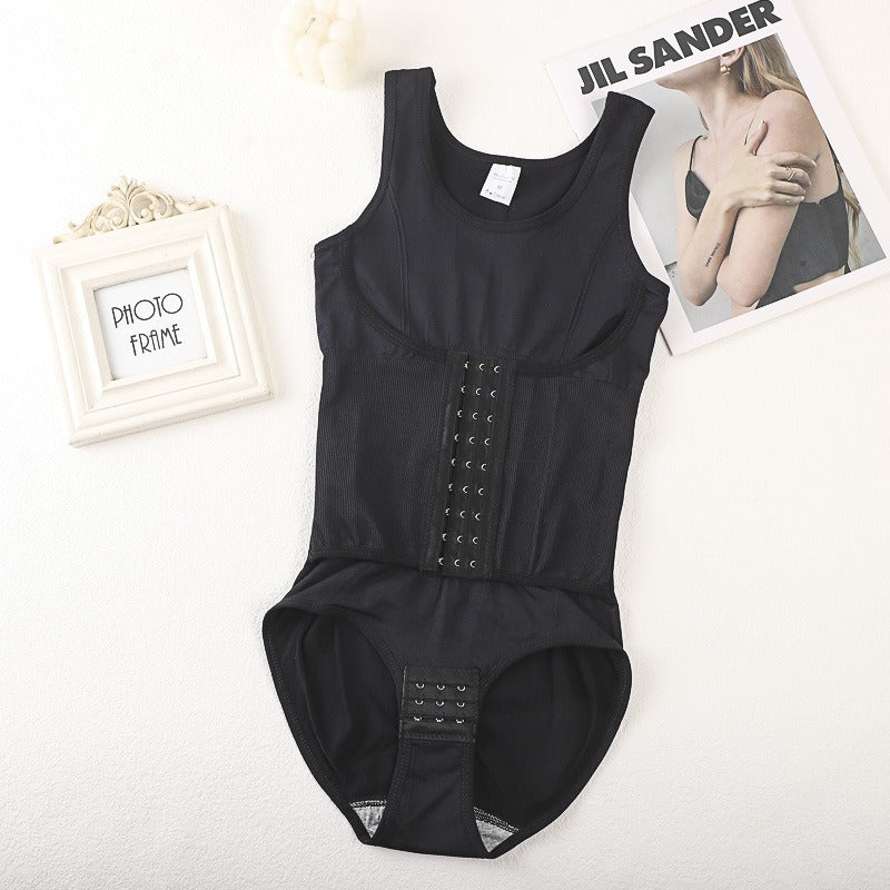 BUTTONED SHAPEWEAR BODYSUIT