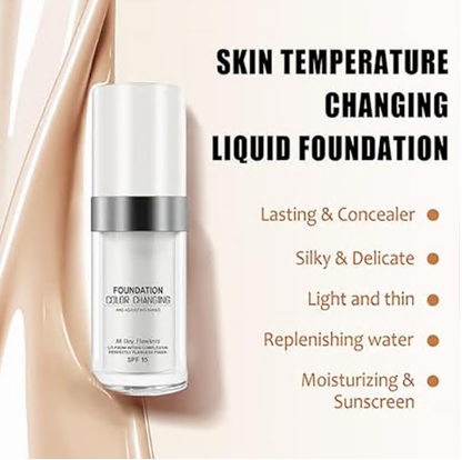 🎁LAST DAY BUY 1 GET 1 FREE🔥2025 Colour Changing Mature Skin Foundation