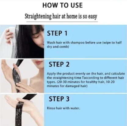 ✨LAST DAY SALE 50% OFF✨ Silk & Keratin Hair Straightening Cream