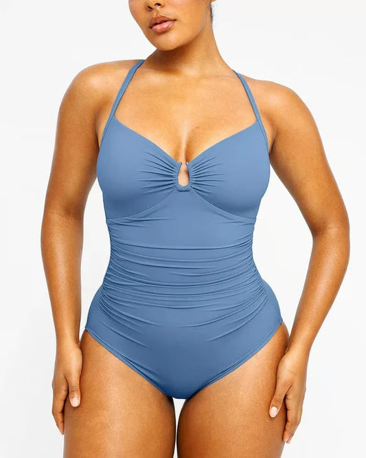 🩱Smart Sculpt U-Ring Cut Out Tummy Control Shaping Swimsuit