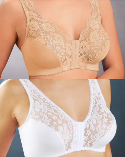 💖Front Hooks, Stretch-Lace, Super-Lift And Posture Correction – ALL IN ONE BRA!